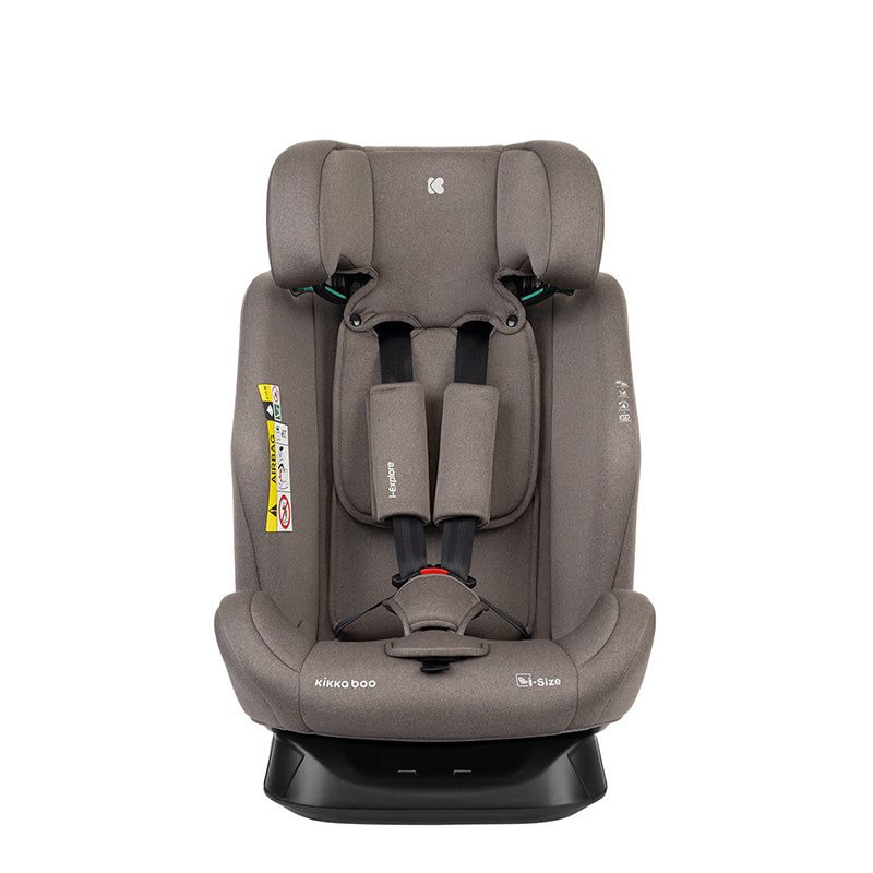 Siège-auto bébé 40-150 i-Explore i-SIZE Marron - KikkaBoo