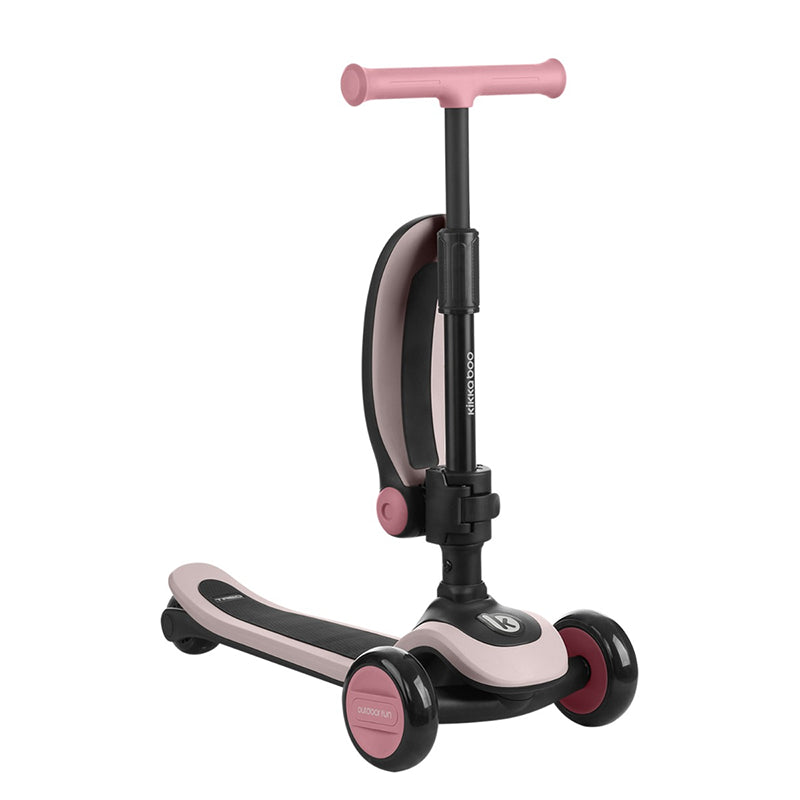 Trotinette pour enfant Treo 2 en 1 Rose - KikkaBoo