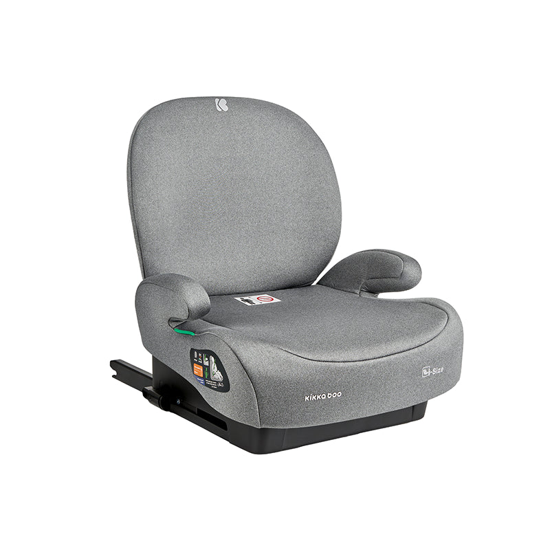 Siège-auto bébé 125-150 cm i-Boost i-SIZE Gris Clair - KikkaBoo
