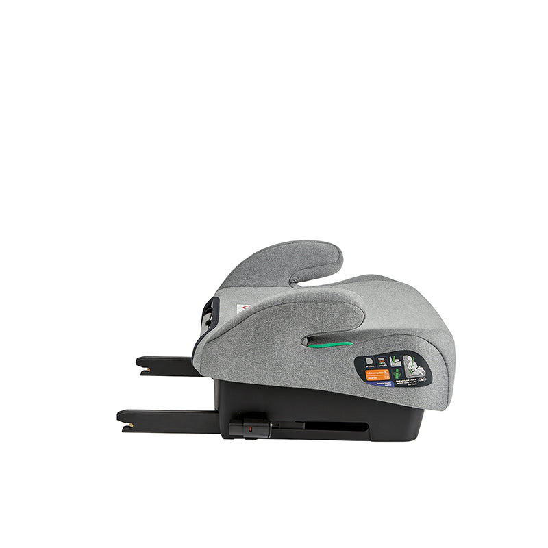 Siège-auto bébé 125-150 cm i-Boost i-SIZE Gris Clair - KikkaBoo