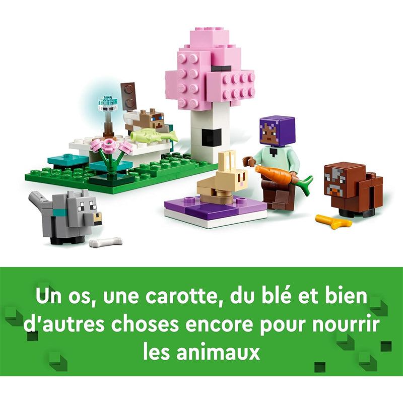 Jouet de construction - Sanctuaire animalier Minecraft - Lego