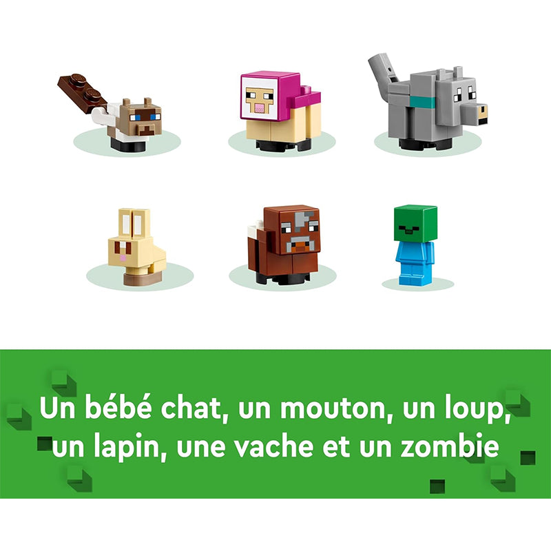 Jouet de construction - Sanctuaire animalier Minecraft - Lego