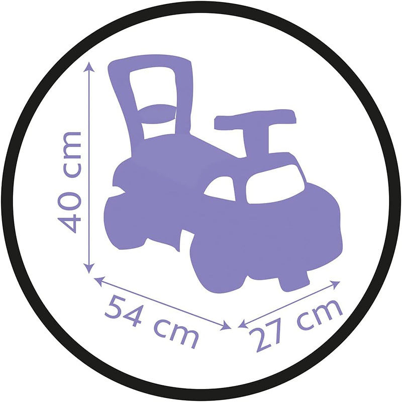 Porteur auto avec coffre intégré Minnie Mouse Rose - Smoby