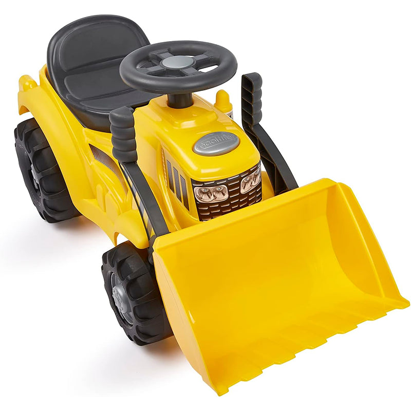 Porteur tractopelle 12-36M Jaune - Ecoiffier