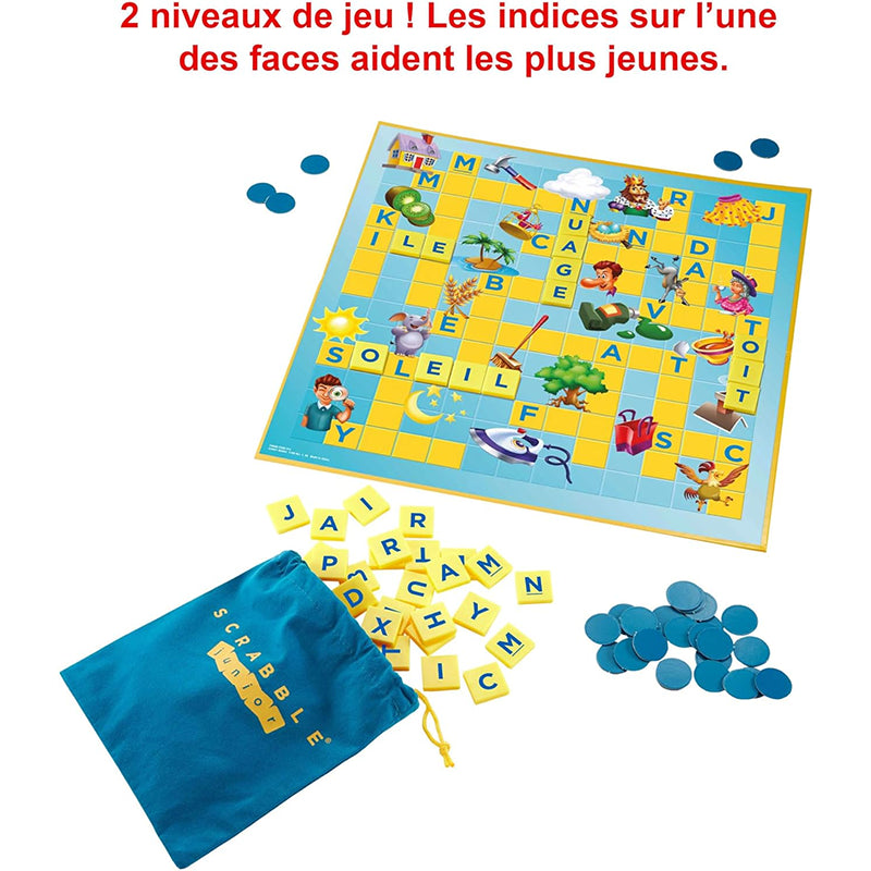 Jeu de société Scrabble Junior 6+ - Mattel