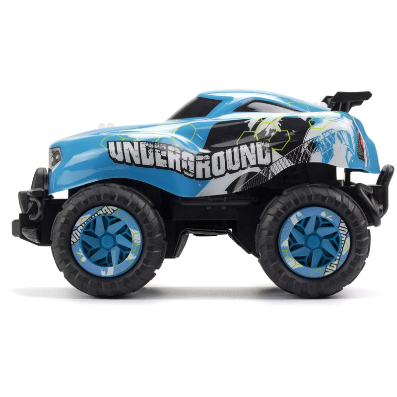 Voiture Radiocommandée 1/34 Mini Truck Bleu - Exost