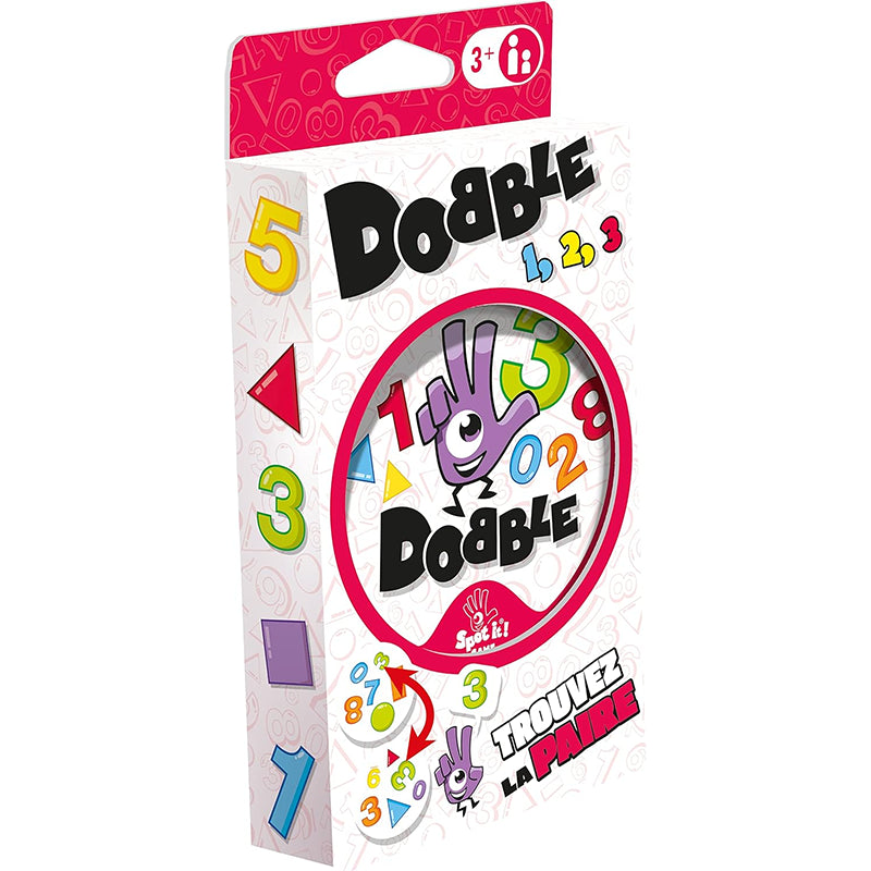 Dobble 123 Jeux de cartes 3+ - Asmodee