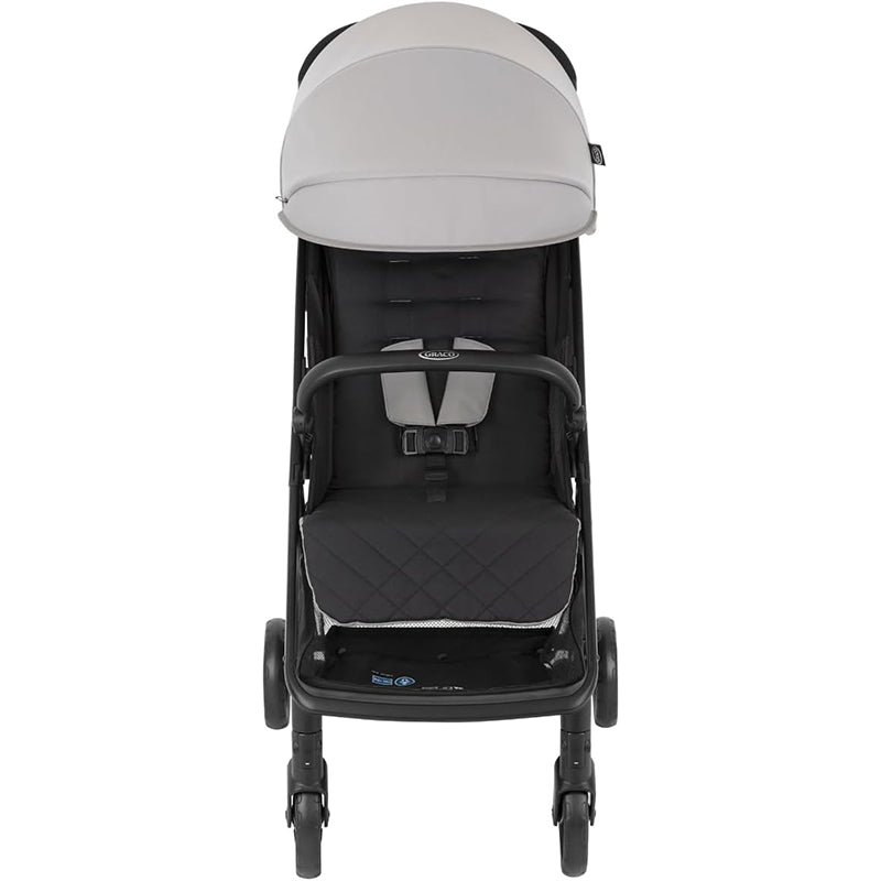 Poussette De Voyage Compacte Myavo Grise de la naissance à environ 4 ans (0-22 kg) - Graco