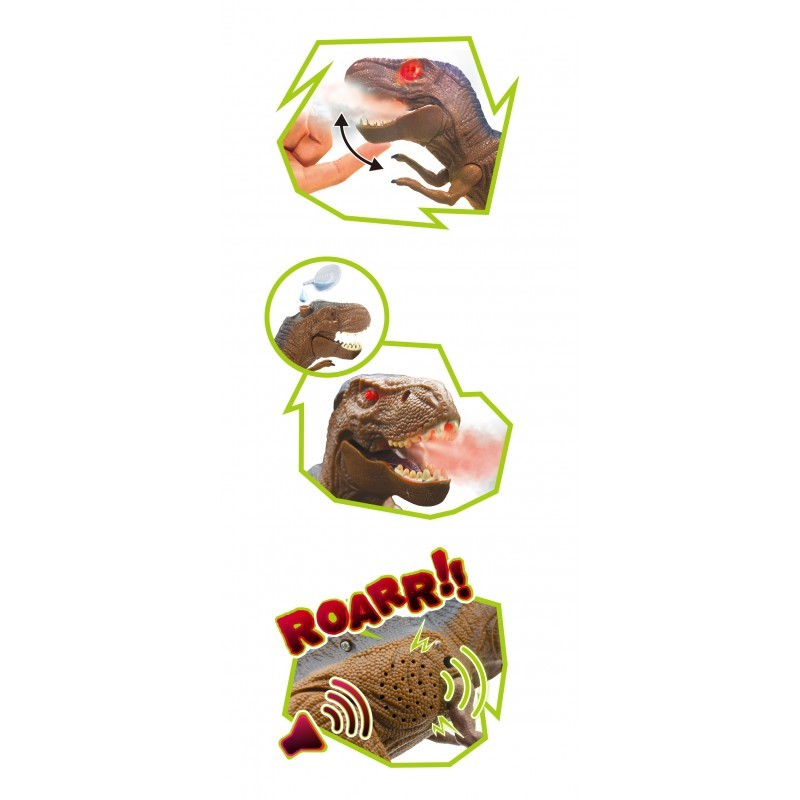 Tyrannosaure télécommandé T-Rex RC 5+ - Buki