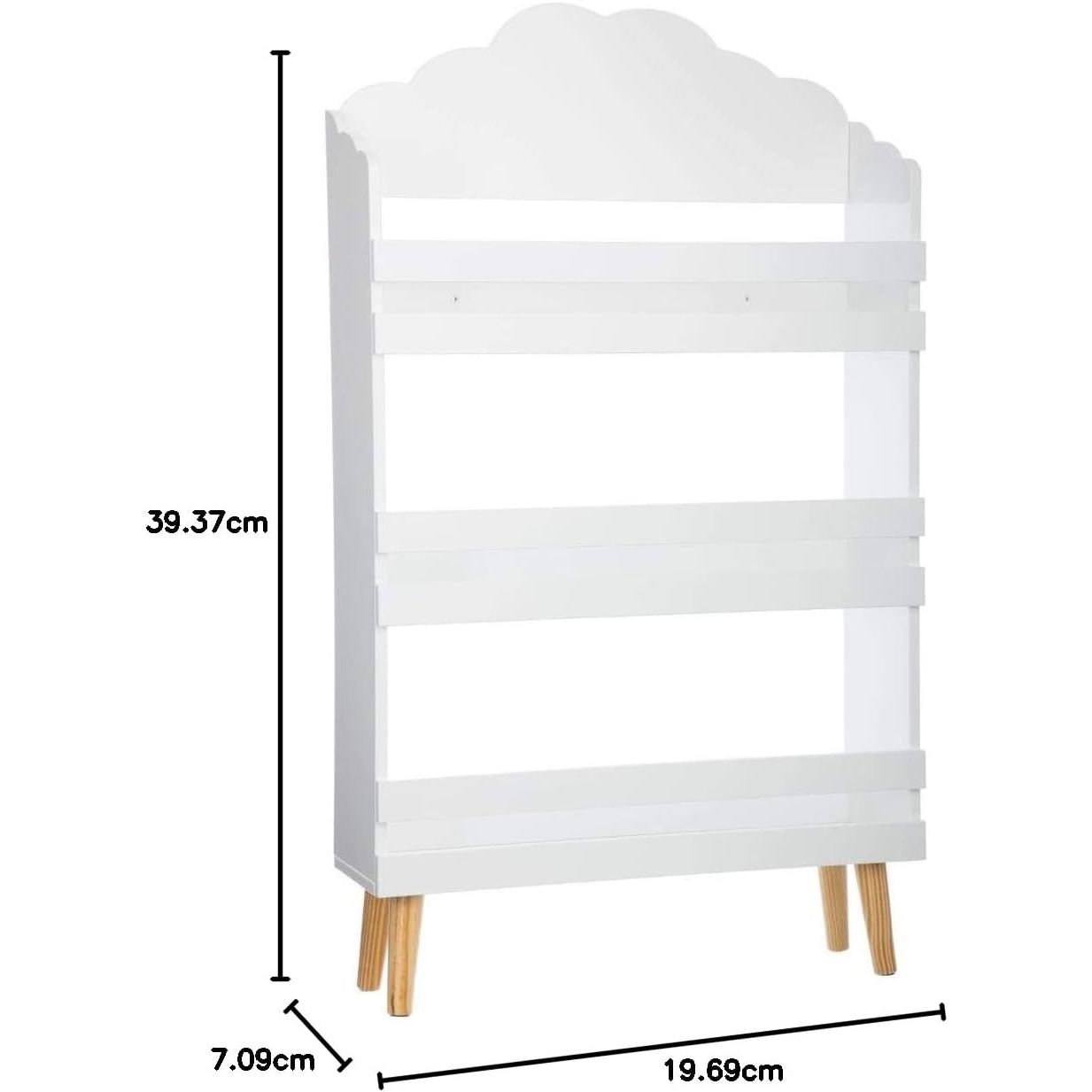 Bibliothèque enfant Nuage Blanc - Atmosphera For Kids