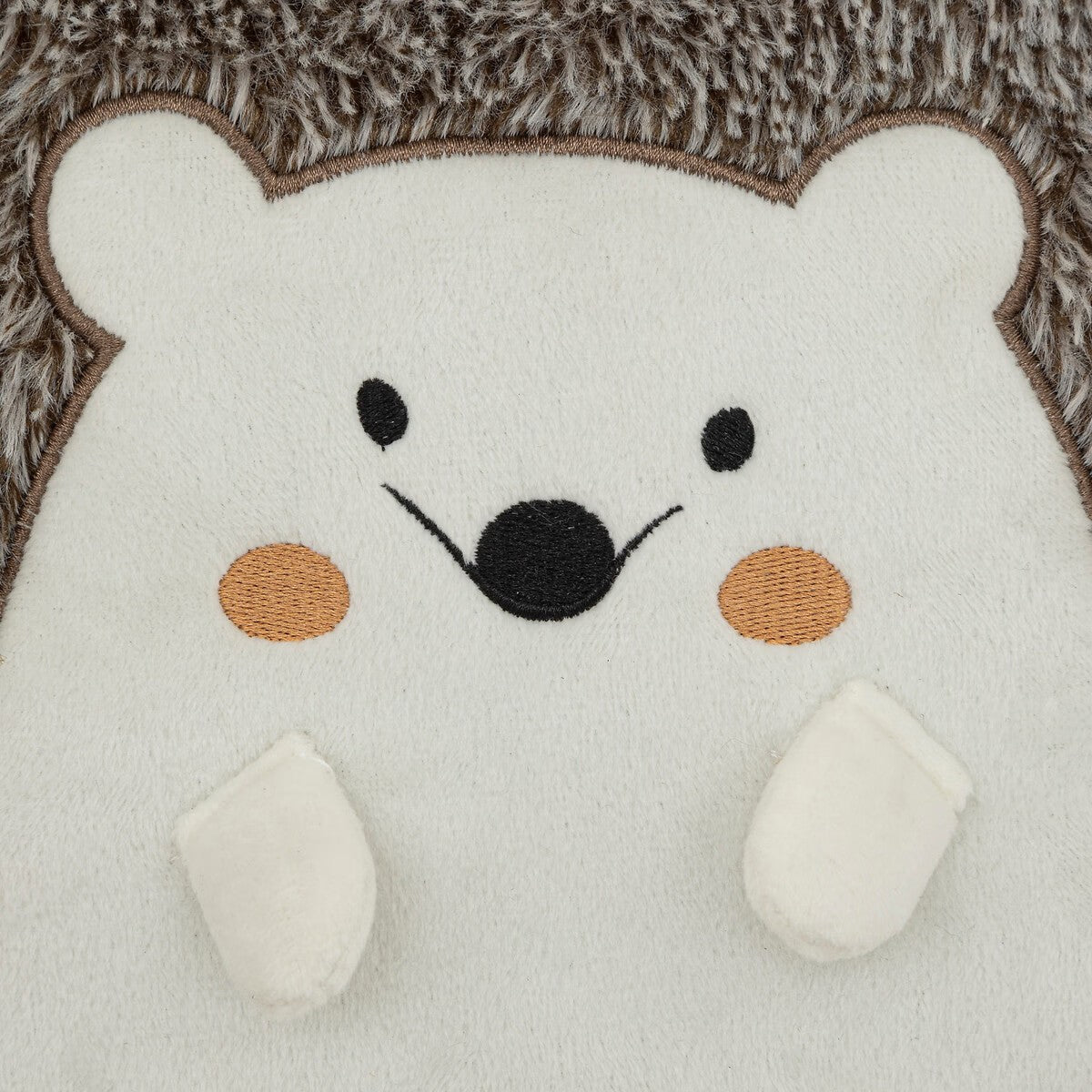 Coussin rond Hérisson Gris - Atmosphera For Kids