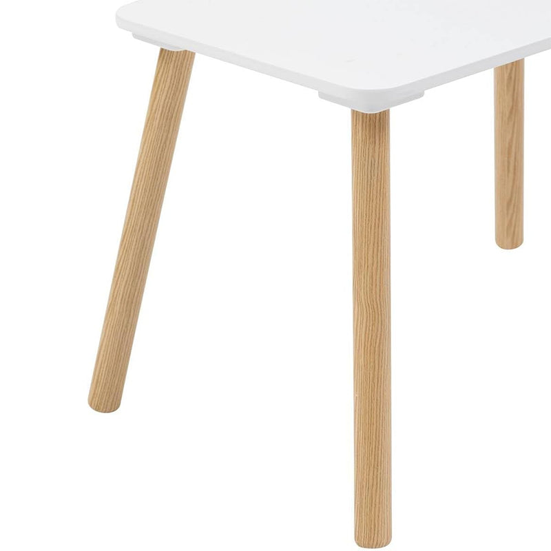 Set Table Avec 2 Chaises Alex Pour Enfant Blanc - Atmosphera For Kids