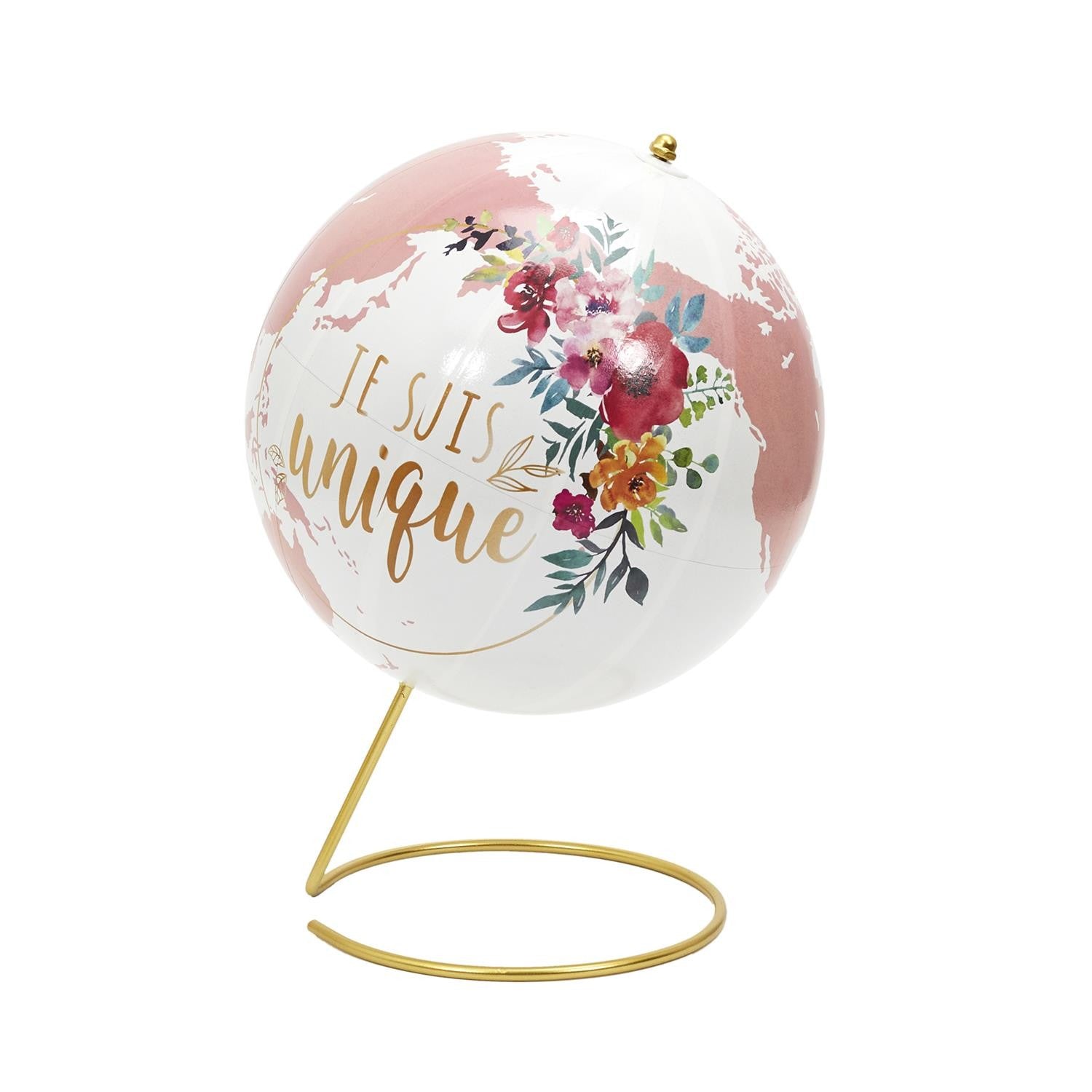 Globe terrestre Deco Girly Rose - Home Deco Kids