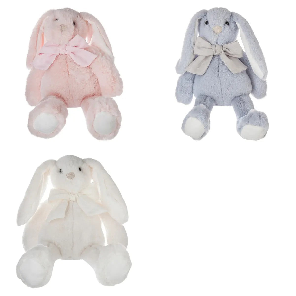 Peluche lapin nœud Beige - Atmosphera For Kids