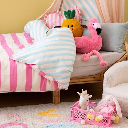 Peluche flamant Mingo Rose - Atmosphera For Kids