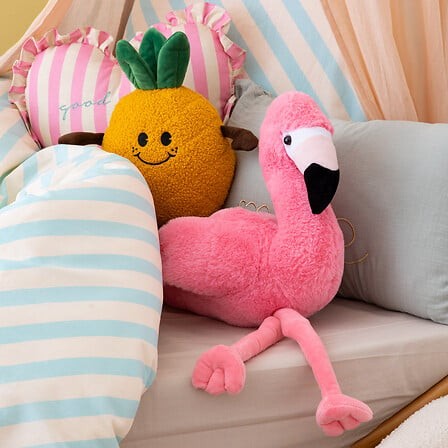Peluche flamant Mingo Rose - Atmosphera For Kids