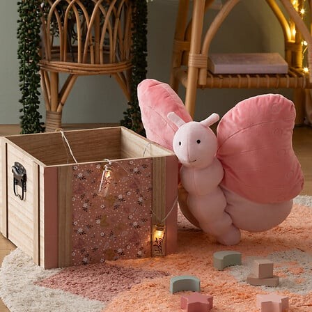 Peluche Papillon Alma Rose - Atmosphera For Kids