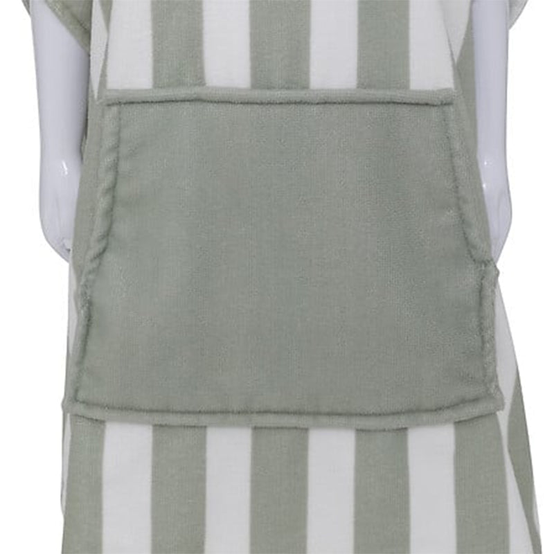 Poncho Wili 55x70 En Polyester Vert - Atmosphera For Kids