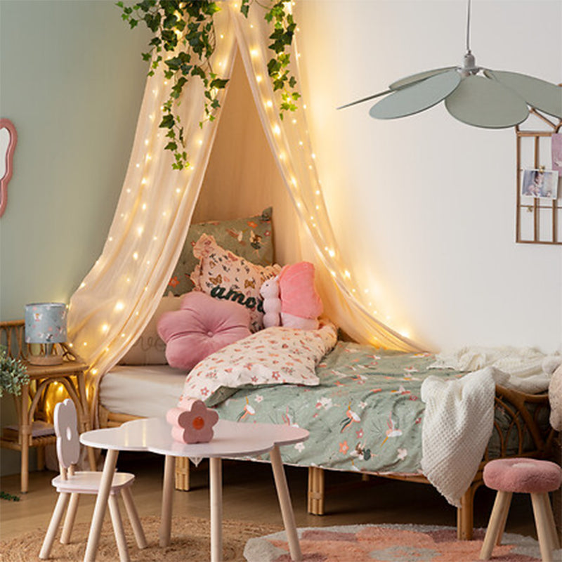 Chaise Pour Enfant Fleur Rose - Atmosphera For Kids