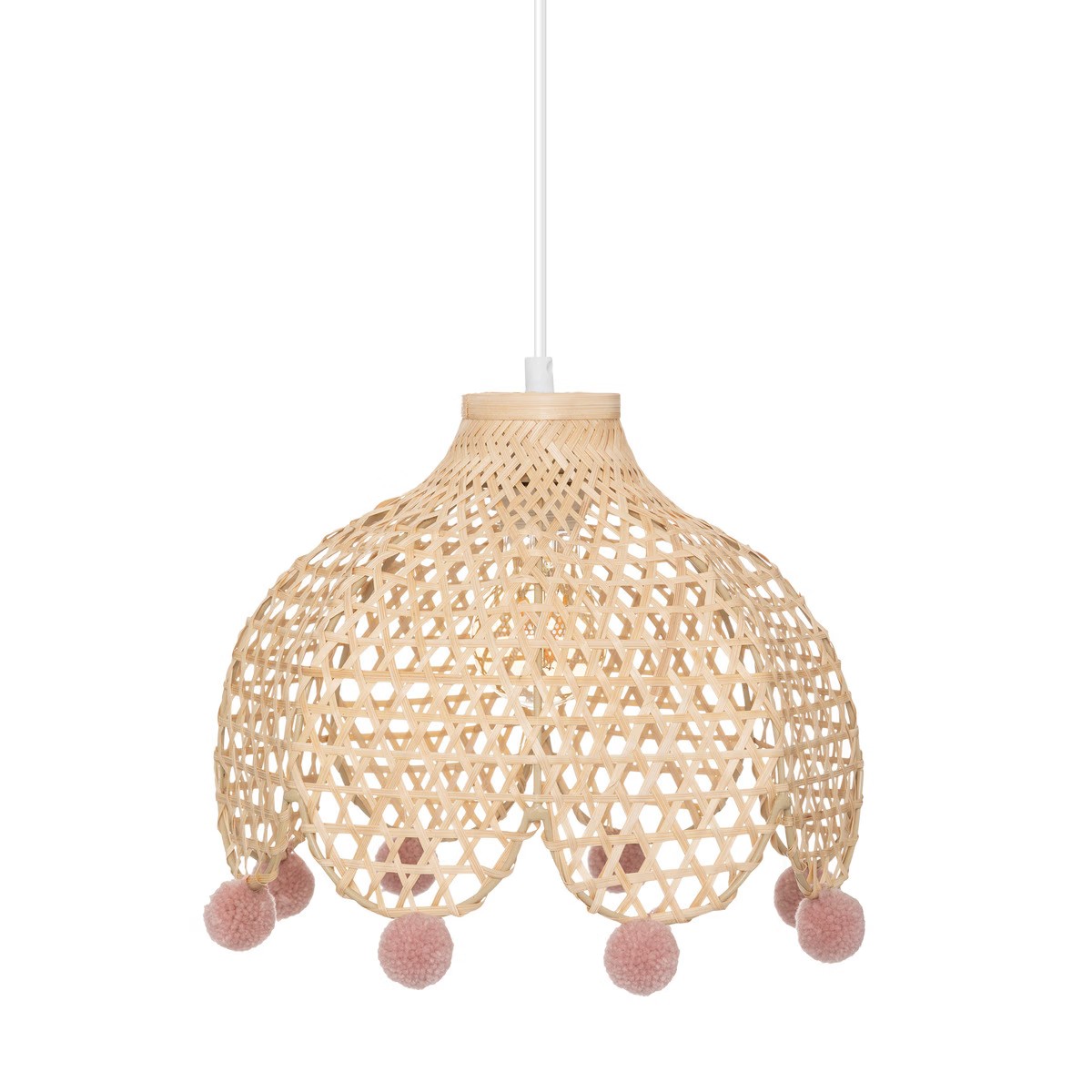 Suspension pour Enfant En Bambou Campagne H22 Beige - Atmosphera For Kids
