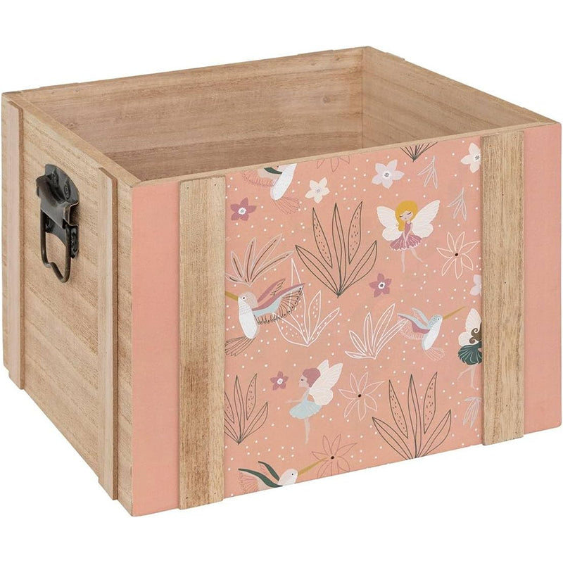 Lot De 3 Cagettes Forêt En Bois - Atmosphera For Kids