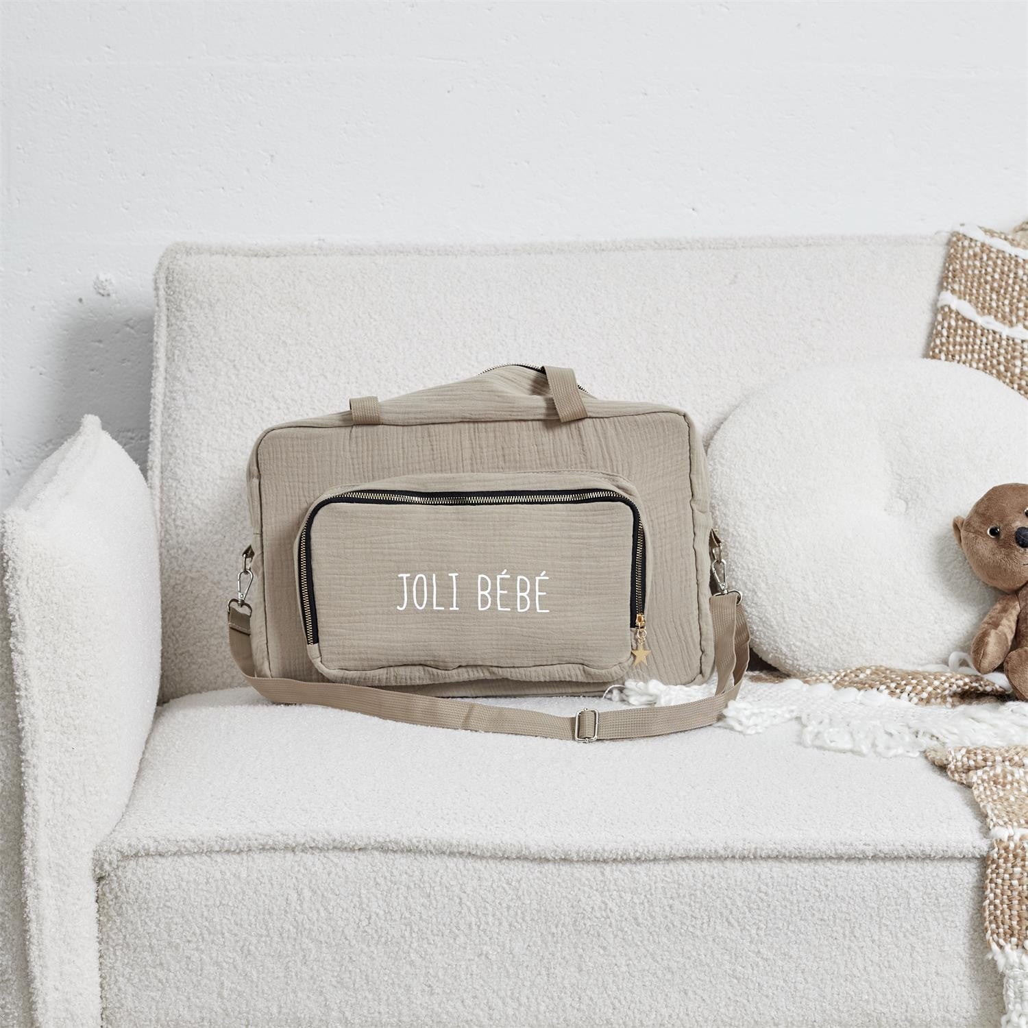 Sac À Langer Pour Bébé Gris - Home Deco Kids