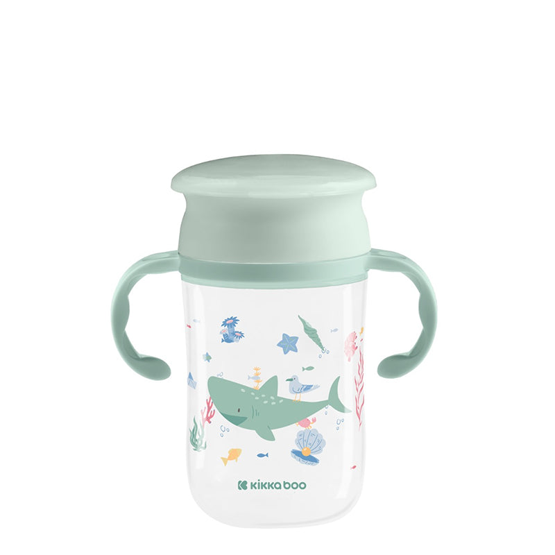 Tasse Pour Enfant 300ml Vert 12m+ - Kikkaboo
