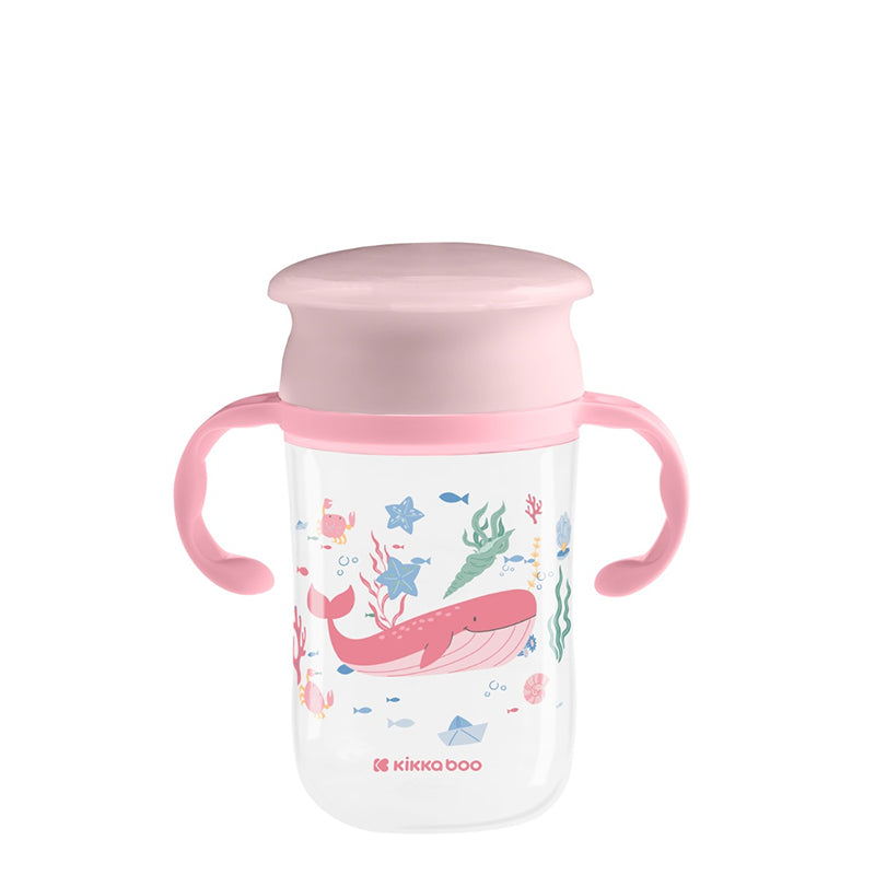 Tasse Pour Enfant 300ml Rose 12m+ - Kikkaboo
