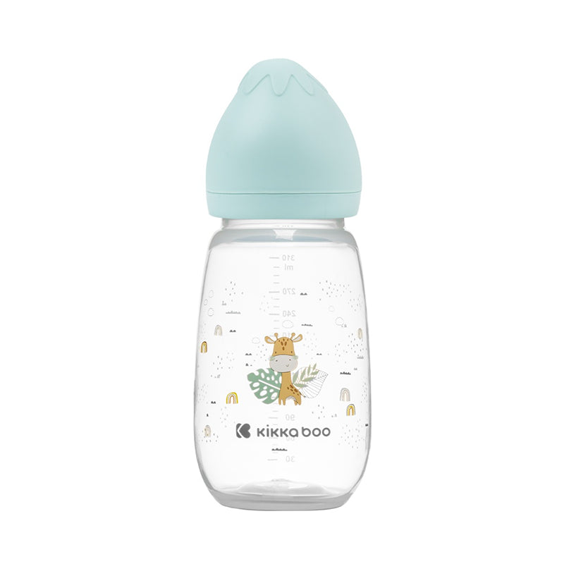 Biberon Pour Bébé 310 ml Savane Menthe - Kikkaboo