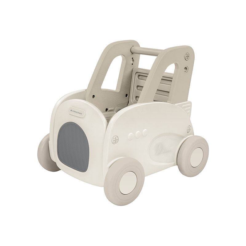 Trotteur Bébé en Trolie – Design Beige Élégant – Kikkaboo