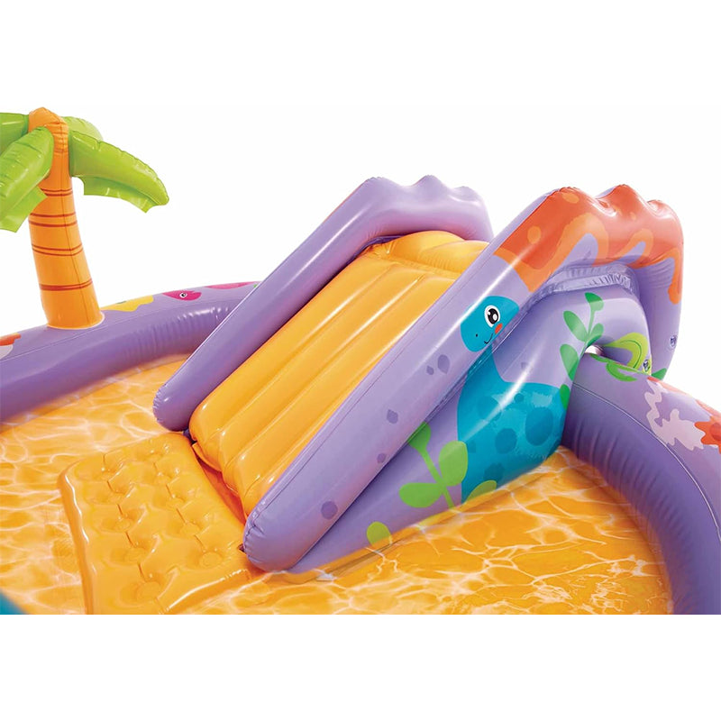 Aire de jeux Aquatiques Dino 201 x 157 x 69 Multicolore - Intex