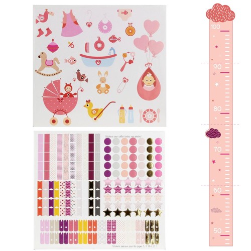 Livre de naissance personnalisable fille - Tom & Zoé