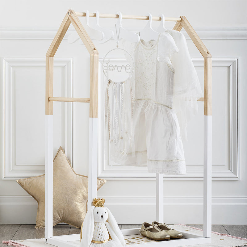 Portant vêtement pour enfant Maison Blanc - Atmosphera For Kids