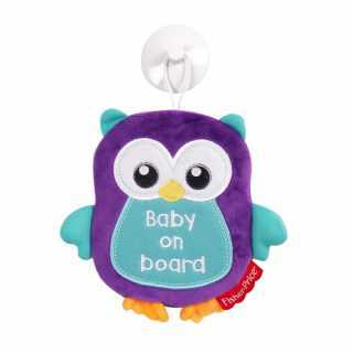 Bebe A Bord Panneau De Securite Jouet Doux Fisher Price