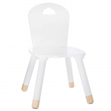 Set Table douceur avec 2 chaises blanc - Atmosphera For Kids