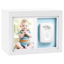 Boîte de mémoire bébé avec kit empreinte Blanc - Pearhead