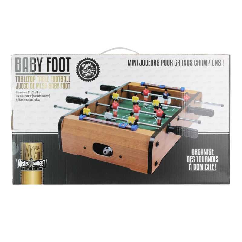 Table Baby-Foot pour Enfants à partir Mini babyfoot Jeu de Table Soccer