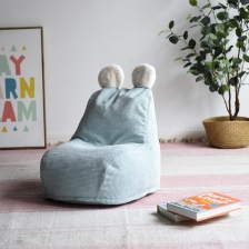 Fauteuil Poire Enfant Bleu Ted - Home Deco Kids