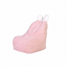 Fauteuil Poire Enfant Rose Ted - Home Deco Kids