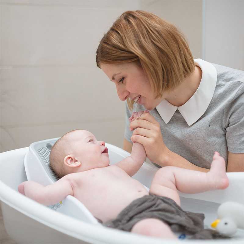 Transat de bain bébé fit Bleu - Angelcare
