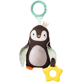 Sac de rangement de jouets et tapis de jeux bébé Soft Pingouin
