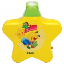 Tomy Veilleuse Bebe Etoile Enchantee Jaune