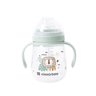 Tasse pour bébé 6m+ Savanna 240ml Vert - Kikka Boo