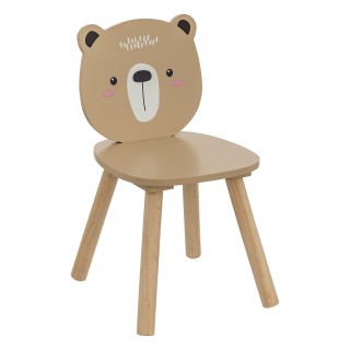 Chaise Pour Enfant Ourson Douceur Marron - Atmosphera For Kids