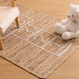 Tapis jute marelle enfant - Atmosphera For Kids