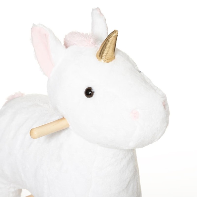 Licorne a bascule Blanche Atmosphera For Kids