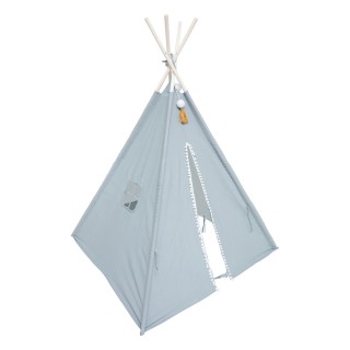 Tipi enfant Wapi Bleu Gris - Atmosphera For Kids