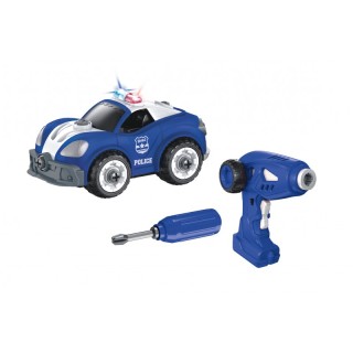 Ingénieur Junior - Voiture Police RC Bleu 3+ - Buki