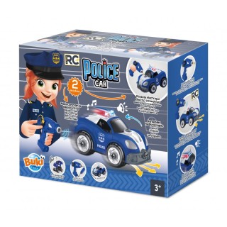 Ingénieur Junior - Voiture Police RC Bleu 3+ - Buki