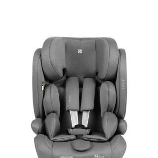 Siège-auto bébé 76-150 cm i-Cross i-SIZE Gris Clair - KikkaBoo